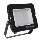 Ledvance LED Breedstraler Compact Zwart 50W 5000lm 100D - 840 Koel Wit | IP65 - Symmetrisch 