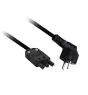 Aansluitsnoer 3m met Aarde |  Zwart – Female